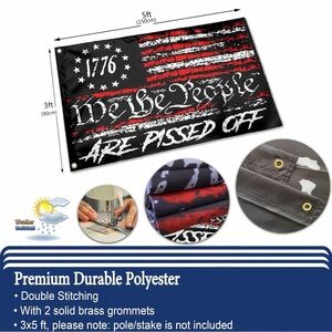 We The People Flag with 1776 Design Size 3’ x 5’